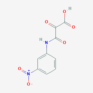 molecular formula C9H6N2O6 B8425082 N-(2-carboxy-2-oxoacetyl)-3-nitroaniline 