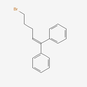 5,5-Diphenyl-4-pentenyl bromide