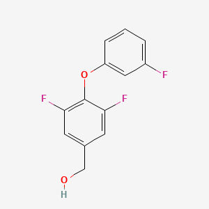(3,5-Difluoro-4-(3-fluorophenoxy)phenyl)methanol