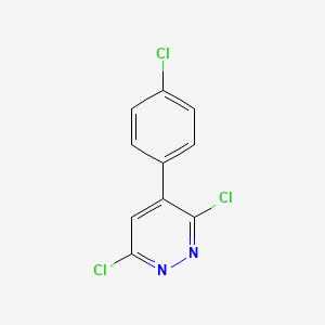 3,6-Dichloro-4-(4-chlorophenyl)pyridazine
