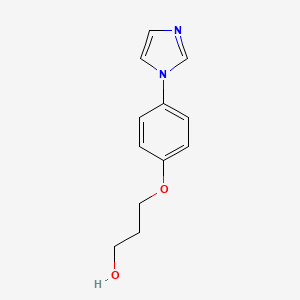 3-[4-(1H-imidazol-1-yl)phenoxy]propanol
