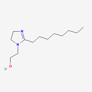 1H-Imidazole-1-ethanol, 4,5-dihydro-2-octyl-