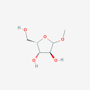 molecular formula C6H12O5 B8425334 methyl L-xylofuranoside 