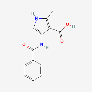 2-Methyl-3-carboxy-4-benzoylaminopyrrole