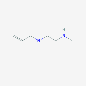 molecular formula C7H16N2 B8425563 N,N'-dimethyl-N-(prop-2-en-1-yl)ethane-1,2-diamine 