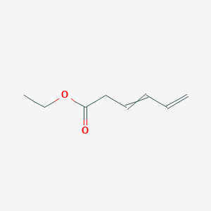 molecular formula C8H12O2 B8425653 Ethyl hexa-3,5-dienoate 