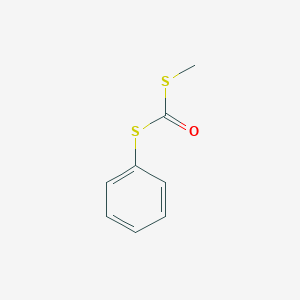B084258 Methylsulfanyl(phenylsulfanyl)methanone CAS No. 13509-29-0