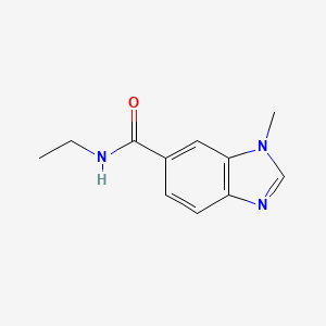 N-ethyl-1-methyl-1H-benzimidazole-6-carboxamide