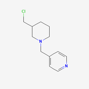 3-chloromethyl-N-[1-(pyrid-4-yl)-methyl]-piperidine