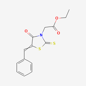 3-Carboethoxymethyl-5-benzylidenerhodanine