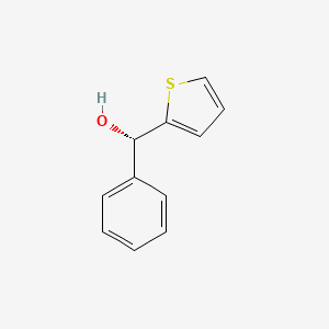 molecular formula C11H10OS B8426034 (S)-2-thienylphenylmethanol 