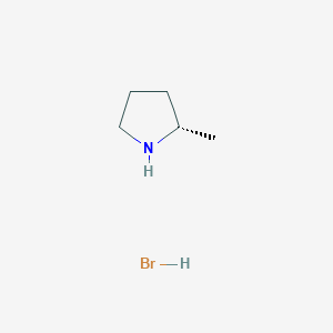 molecular formula C5H12BrN B8426070 (S)-2-methylpyrrolidine hydrobromide 