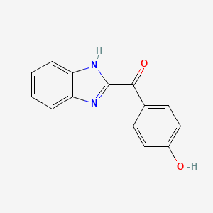 (1H-benzo[d]imidazol-2-yl)(4-hydroxyphenyl)methanone