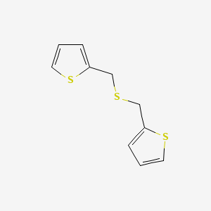 molecular formula C10H10S3 B8426135 2,2'-Dithenyl sulfide CAS No. 15832-01-6