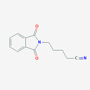 molecular formula C13H12N2O2 B084263 5-(1,3-ジオキソイソインドール-2-イル)ペンタンニトリル CAS No. 15102-28-0