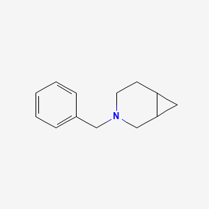 molecular formula C13H17N B8426386 3-Benzyl-3-azabicyclo[4.1.0]heptane 