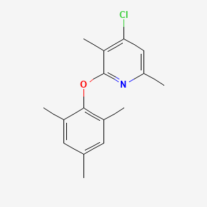 4-Chloro-2,5-dimethyl-6-(2,4,6-trimethyl-phenoxy)pyridine