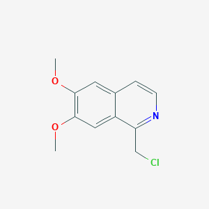 1-Chloro-(6,7-dimethoxyisoquinolin-1-yl)methane