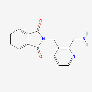 2-((2-(Aminomethyl)pyridin-3-yl)methyl)isoindoline-1,3-dione