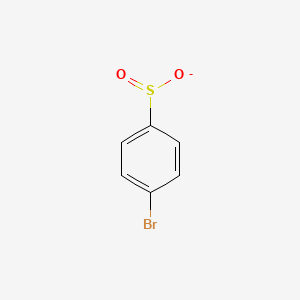 molecular formula C6H4BrO2S- B8426795 4-Bromobenzenesulfinate 