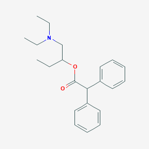 B084268 1-(Diethylamino)butan-2-yl 2,2-diphenylacetate CAS No. 13426-07-8