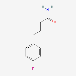 molecular formula C10H12FNO B8426811 4-(4-Fluorophenyl)-butyramide 