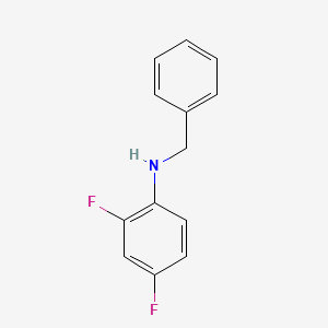 molecular formula C13H11F2N B8426900 N-Benzyl-2,4-difluoroaniline 