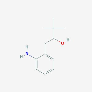 1-(2-Aminophenyl)-3,3-dimethylbutan-2-ol