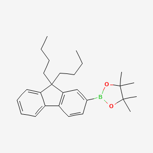 2-(4,4,5,5-Tetramethyl-1,3,2-dioxaborolan-2-yl)-9,9-dibutylfluorene