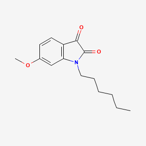 1-Hexyl-6-methoxy-isatin
