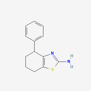 molecular formula C13H14N2S B8427935 4-Phenyl-4,5,6,7-tetrahydro-benzothiazol-2-ylamine 