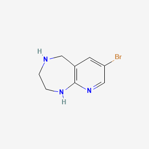 7-bromo-2,3,4,5-tetrahydro-1H-pyrido[2,3-e][1,4]diazepine