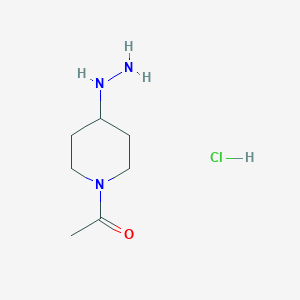 1-Acetyl-4-hydrazinopiperidine hydrochloride