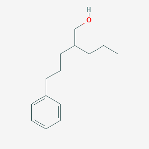 molecular formula C14H22O B8428055 5-Phenyl-2-n-propyl-pentanol 