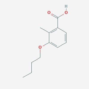 molecular formula C12H16O3 B8428086 Butoxy-2-methylbenzoic acid 
