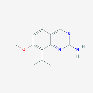 8-Isopropyl-7-methoxy-quinazolin-2-ylamine