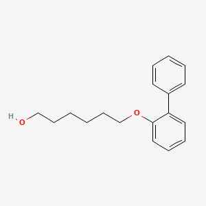 molecular formula C18H22O2 B8428260 6-(2-Phenyl-phenoxy)hexane-1-ol 