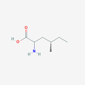 molecular formula C7H15NO2 B8428276 (2RS,4S)-2-amino-4-methyl hexanoic acid 