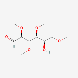 molecular formula C10H20O6 B8428319 2,3,4,6-Tetra-O-methyl-D-glucose CAS No. 3615-47-2