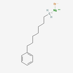 molecular formula C14H21BrMg B8428636 8-Phenyloctylmagnesium bromide 