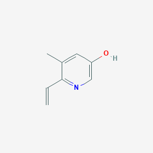 molecular formula C8H9NO B8428659 5-Methyl-6-vinylpyridin-3-ol 
