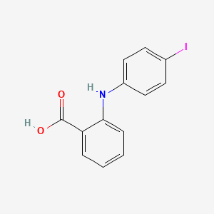 molecular formula C13H10INO2 B8428701 2-(4-Iodophenylamino)benzoic acid 