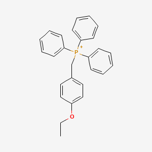 molecular formula C27H26OP+ B8429086 (4-Ethoxybenzyl)triphenylphosphonium 
