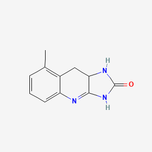 8-methyl-1,3,9,9a-tetrahydro-2H-imidazo[4,5-b]quinolin-2-one