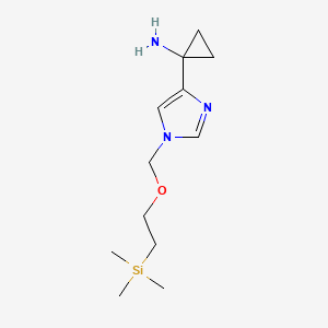 1-[1-(2-trimethylsilanyl-ethoxymethyl)-1H-imidazol-4-yl]-cyclopropylamine