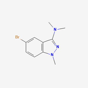 5-bromo-N,N,1-trimethyl-1H-indazol-3-amine