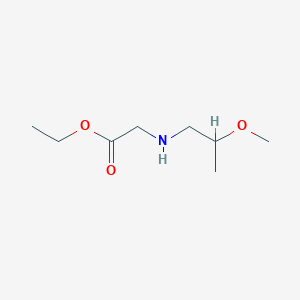 N-(2-methoxypropyl)glycine ethyl ester