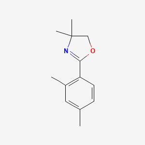 molecular formula C13H17NO B8429355 2-[2,4-Dimethylphenyl]-4,5-dihydro-4,4-dimethyloxazole 