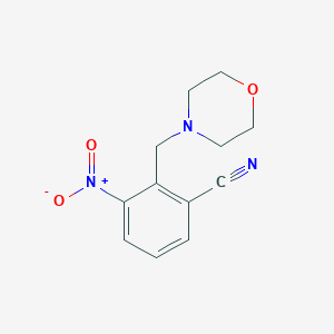 2-(Morpholinomethyl)-3-nitrobenzonitrile