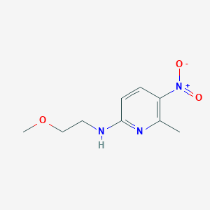 (2-Methoxy-ethyl)-(6-methyl-5-nitro-pyridin-2-yl)-amine